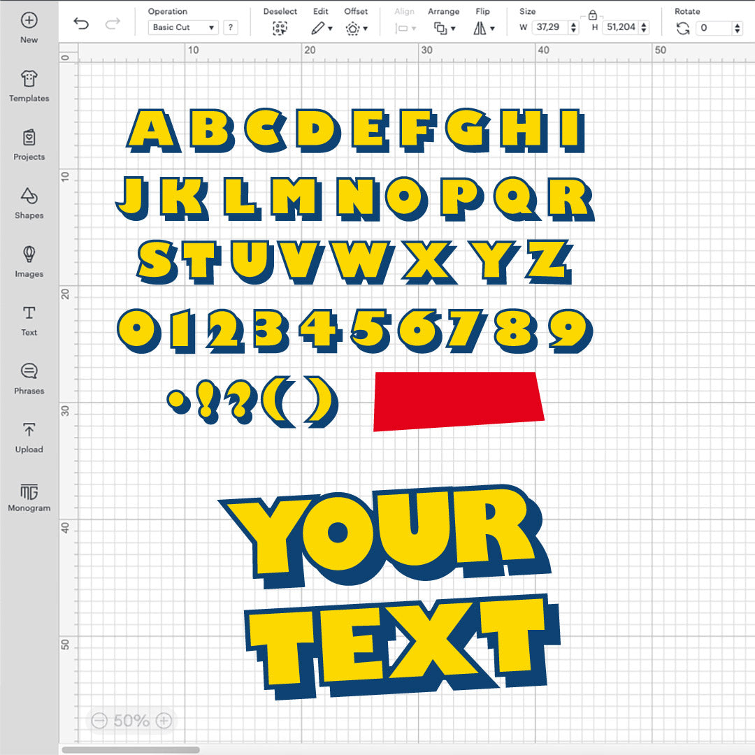 Alphabet Toy Story SVG, Toy Story Layered Font SVG, Cricut Numbers SVG