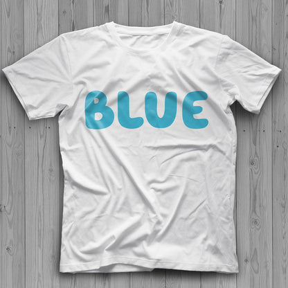 Blue Alphabet SVG, Blue Font PNG, Cricut Numbers SVG