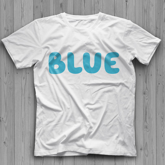 Blue Alphabet SVG, Blue Font PNG, Cricut Numbers SVG