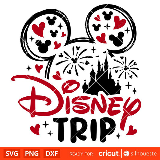 Disney Trip Dad Svg, Mickey & Minnie Mouse Svg, Family Vacation Svg, Disney Svg, Cricut, Silhouette Vector Cut File