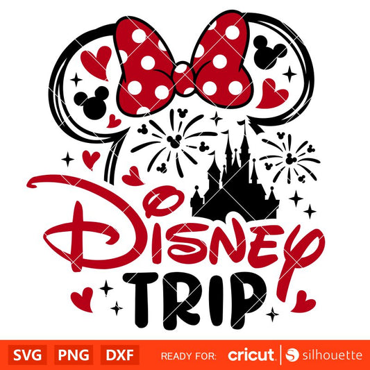 Disney Trip Mom Svg, Mickey & Minnie Mouse Svg, Family Vacation Svg, Disney Svg, Cricut, Silhouette Vector Cut File